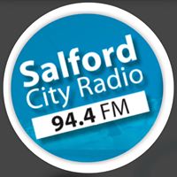 94.4 Salford City Radio logo