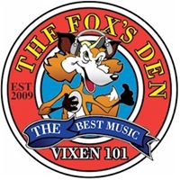 Vixen 101.8 logo