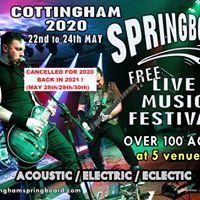 Cottingham Springboard Live Music Festival logo