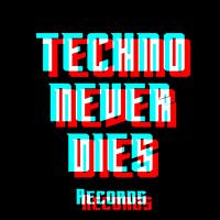 TECHNO NEVER DIES RECORDS logo