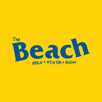 The Beach 103.4 FM & 97.4 FM logo